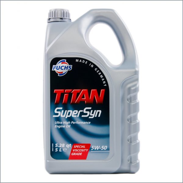 Моторное масло Fuchs Titan SuperSyn 5W50 5L 1