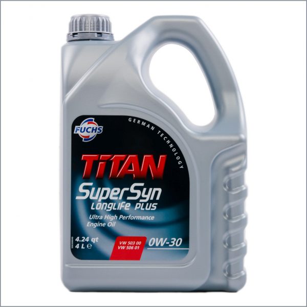Моторное масло Fuchs Titan SuperSyn Longlife Plus 0W30 4L 1