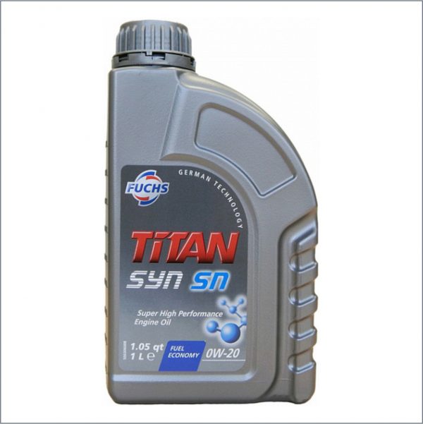Моторное масло Fuchs Titan Syn SN 0W20 1L 1