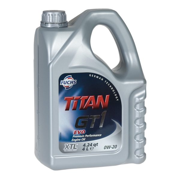 Моторное масло Fuchs Titan GT1 EVO 0W-20 4L